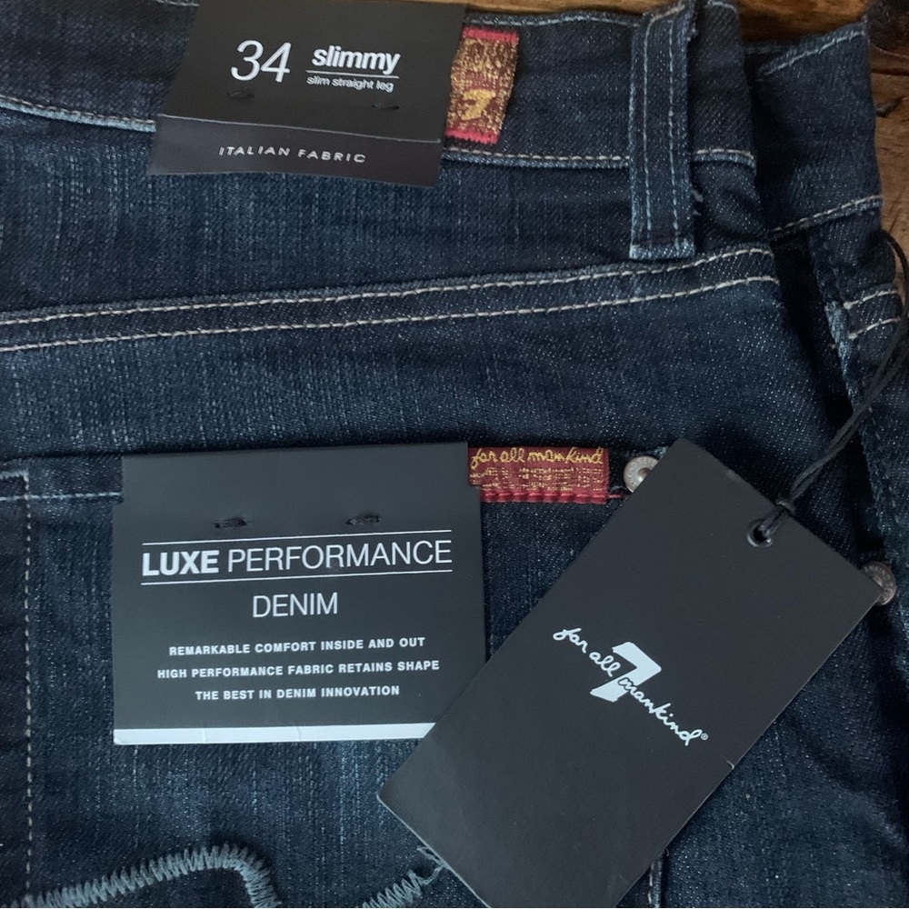 7 For All Mankind Slimmy Size 34 NWT